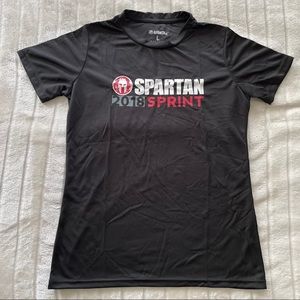 Spartan race tech running t-shirt
